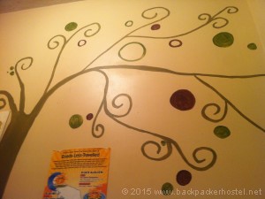 Fat Salmon Backpackers - Wall painting