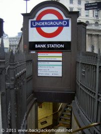 Bank Station London Tube